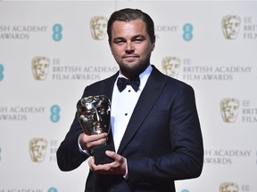 Leonardo DiCaprio won the best-actor trophy for The Revenant at the BAFTA Awards on Feb. 14, and apparently didn't want for company while in London.