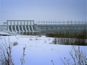 The LG 1 hydro dam near Chisasibi, Quebec.