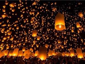 Montreal Wish Lantern Festival Facebook page.