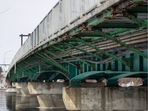 A view of the Jacques Bizard Bridge looking north that connects Pierrefonds to Île-Bizard in Montreal. The city of Montreal announced plans to a new bridge at a cost of an estimated $100 million.