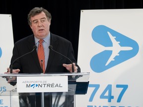 James Cherry, CEO of  Aéroports de Montréal in March 2010.