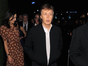 After being turned away from rapper Tyga's Grammy after-party on Monday night, Paul McCartney and friends headed off to the Republic Records Grammy Celebration -- where they weren't turned away.