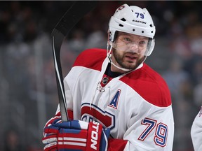 Andrei Markov #79 of the Montreal Canadiens.