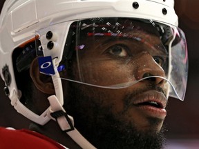 P.K. Subban of the Montreal Canadiens.