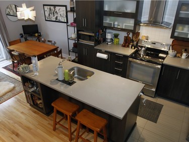 A view of the kitchen.  (Marie-France Coallier / MONTREAL GAZETTE)