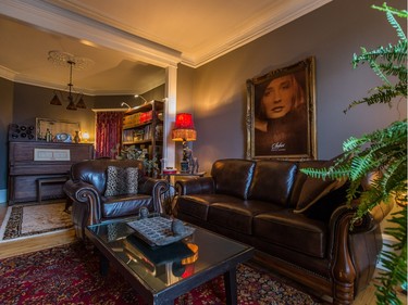 Another view of the double living room. (Dario Ayala / Montreal Gazette)