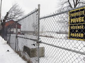 Building and property at 303 St. Joseph Blvd. in the Lachine borough of Montreal Thursday Feb. 11, 2016.