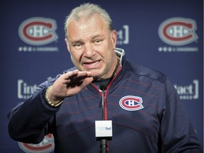 Montreal Canadiens coach Michel Therrien February 19, 2016.