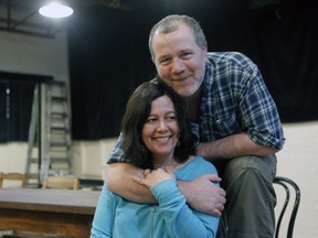 “One of my hopes,” says Alain Goulem, director of On This Day, “is that we’ll cause fights between couples when they leave the theatre about who’s right and who’s wrong.” 
His wife, playwright Alexandria Haber, says  the play is less about judging between couples, more about exploring what makes them tick.