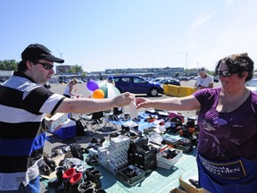 Big Brothers and Big Sisters of the West Island host a community garage sale. (Montreal Gazette file photo)