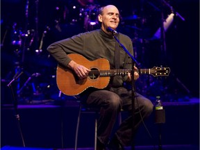 James Taylor performs at Salle Wilfrid-Pelletier of Place des Arts during the Montreal International Jazz Festival in June 2012.