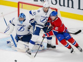 The Montreal Canadiens host the Tampa Bay Lightning at the Bell Centre in Montreal, Tuesday Feb. 9, 2016.