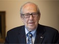 Former commissioner of official languages Victor Goldbloom, pictured in 2013, was still fully engaged in public life at the age of 92. Goldbloom died Monday, Feb. 15.