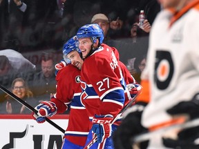 The Montreal Canadiens host the Philadelphia Flyers at the Bell Centre in Montreal, Friday Feb. 19, 2016.