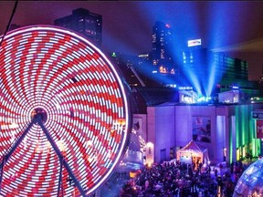 The Chinese Ferris Wheel.