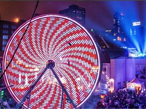China is the honoured country at the 2016 edition of Montréal en lumière.