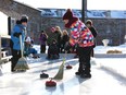 The Stewart Museum invites visitors to play old-fashioned curling on natural ice, the way the game was enjoyed by Scottish immigrants in the 18th century.