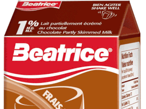Some Beatrice chocolate milk products have been recalled.