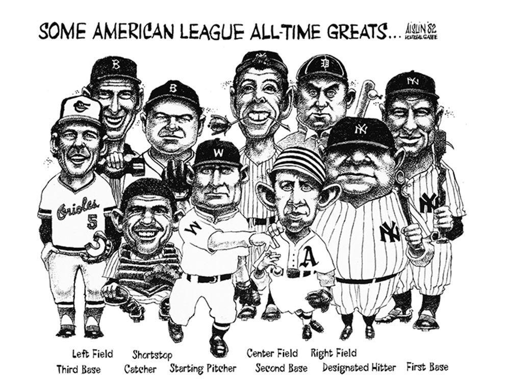 Aislin's long-standing love for baseball and his impactful cartoons ...