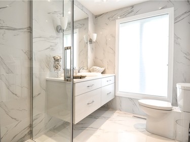 One of the bathrooms. (Photo courtesy of Royal LePage Heritage)