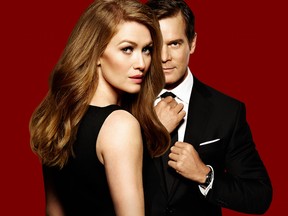 Mireille Enos and Peter Krause in The Catch on ABC and CTV.