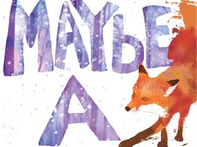 A detail from the cover illustration of Maybe a Fox, by Kathi Appelt and Alison McGhee.