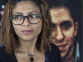 Ensaf Haidar, wife of Raif Badawi.