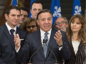 Coalition Avenir Québec leader François Legault's party has raised immigration as an issue in the Chicoutimi by-election.