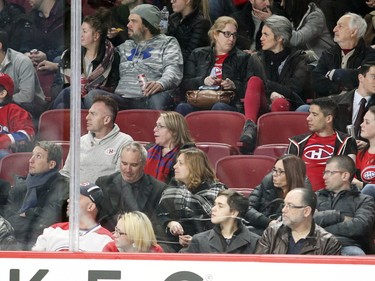 Empty seats in the reds during Montreal Canadiens vs. Anaheim Ducks game in Montreal Tuesday, March 22, 2016.