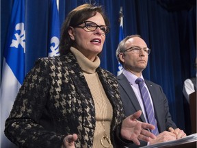 MNAs Lucie Charlebois and Martin Coiteux comment on an independent report into disappearances from Centre de jeunesse de Laval on Tuesday. The report found the cases of teens running away are on the rise across Quebec.