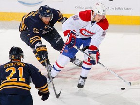 The Montreal Canadiens visit the Buffalo Sabres at the First Niagara Center in Buffalo, N.Y., Wednesday March 16, 2016.