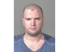Montreal police announce Friday, March 26, 2016, Mark Steven Vandendool has been arrested as a suspect in 10 bank robberies between November 2015 and March 2016.