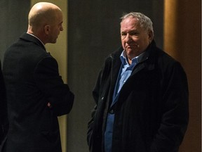 Bernard Trépanier, one of the accused in the municipal corruption trial connected to Montreal's Faubourg Contrecoeur real-estate deal, has been hospitalized, the judge was told as the trial resumed on Monday after a one-week break. The situation delays a hearing on three defence motions for a stay of proceedings that would halt the trial.