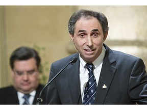 Normand Marinacci is the borough mayor of Ile-Bizard–Ste-Genevieve. (Dario Ayala / THE GAZETTE)