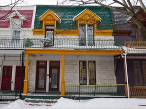 A home in the Plateau Mont-Royal.