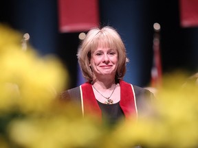 Kathy Reichs received an honorary degree from Concordia University in 2011.   The bestselling author and forensic anthropologist, will be speaking there Monday night as part of the university's Thinking Out Loud series.