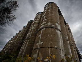 A silo: For many years, the main function of Silo No. 5 at Pointe-du-Moulin in Montreal was the handling of grain from Western Canada destined for Europe.