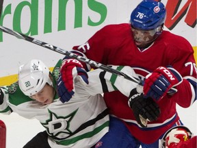 The Montreal Canadiens host the Dallas Stars at the Bell Centre in Montreal, Tuesday March 8, 2016.