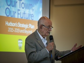 Hudson Mayor Ed Prévost, pictured in September 2015.