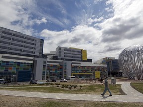The $1.3-billion superhospital opened last April 26 to great fanfare, with 500 single-patient rooms.
