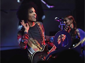 May, 2015: Prince performed at Place des Arts on Monday, but photographers were not allowed to take pictures.