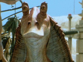 Voice actor Ahmed Best hasn't been able to get out from under Jar Jar Binks's big floppy ears.