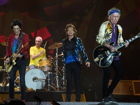 The Rolling Stones perform during their Ole tour at Morumbi  stadium in Sao Paulo, Brazil, on Feb. 24, 2016. (NELSON ALMEIDA/AFP/Getty Images)