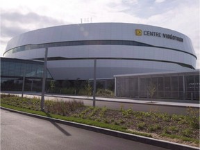The Centre Videotron is shown on Tuesday, September 8, 2015 in Quebec City.