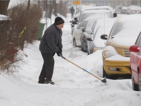 The blizzard that was predicted for Montreal never materialized, with a revised forecast calling for only five centimetres of snow.