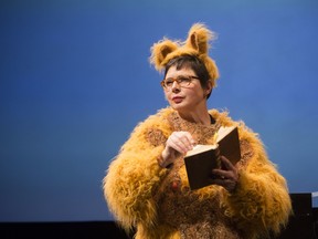 A hamster costume is one of the more conservative get-ups Isabella Rossellini wears in her Green Porno adaptation.