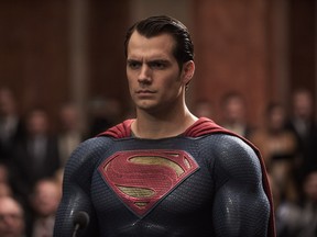 Henry Cavill as Superman in Warner Bros. Pictures' action adventure Batman v Superman: Dawn of Justice, a Warner Bros. Pictures release.