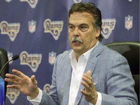 Los Angeles Rams head coach Jeff Fisher.