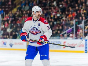 John Scott was acquired by the Canadiens along with defenceman Victor Bartley from the Arizona Coyotes on Jan. 15 with Jarred Tinordi and Stefan Fournier going the other way. Scott was immediately assigned to the AHL.