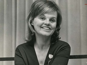 Quebec actress Madeleine Sherwood in 1973. She died in April 2016 at age 93.
